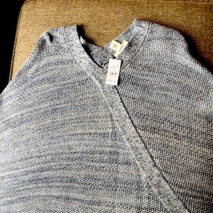 Loft sweater poncho